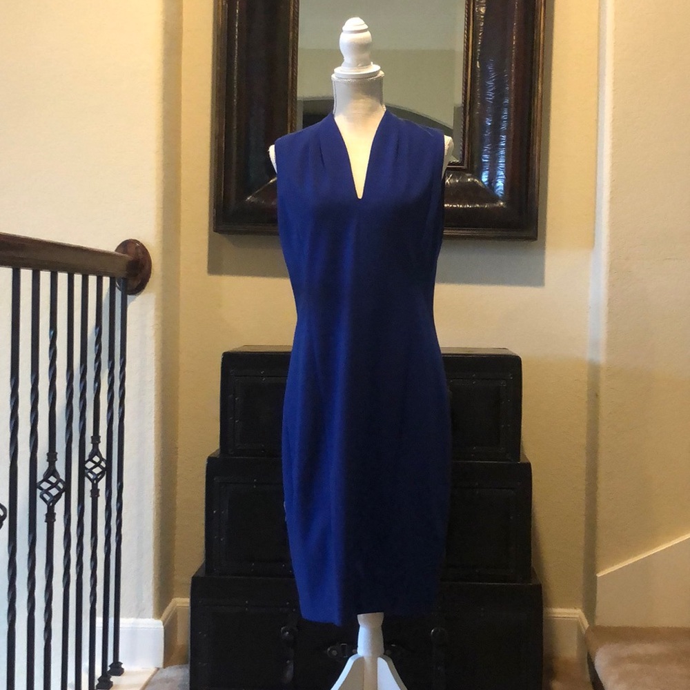 NEW Deep Blue Tahari Dress